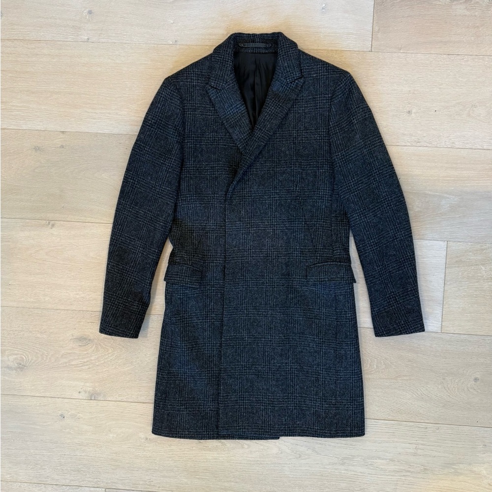 All Saints Trench Coat Wool Classic